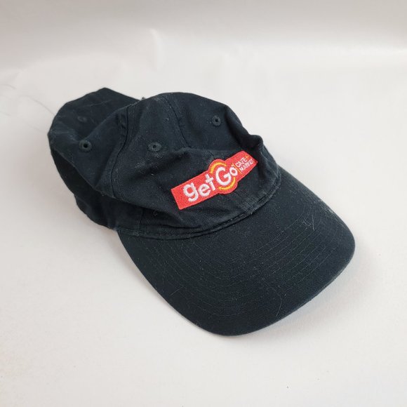 Get Go Giant Eagle Hat Mens Adjustable Black Cafe Market Gas Employee Uniform - Picture 1 of 8
